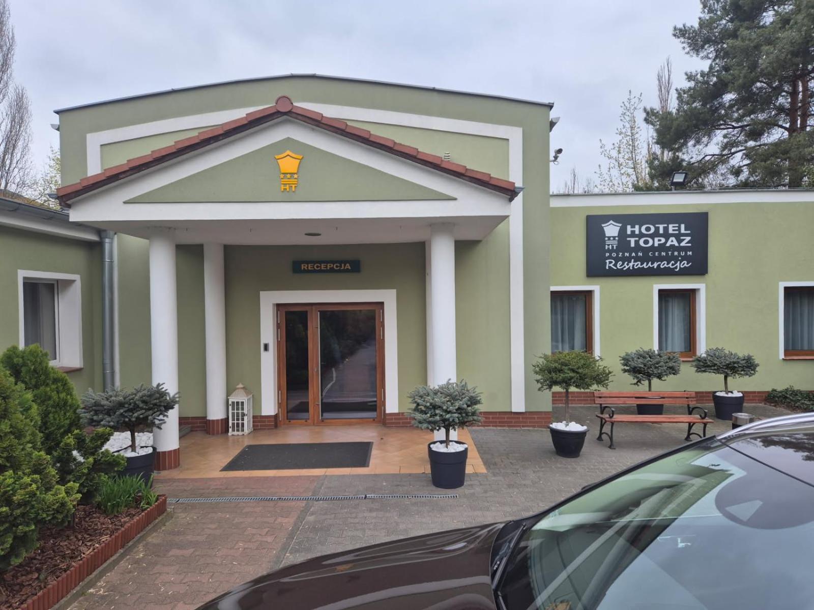 Hotel Topaz Poznan Centrum Exterior foto